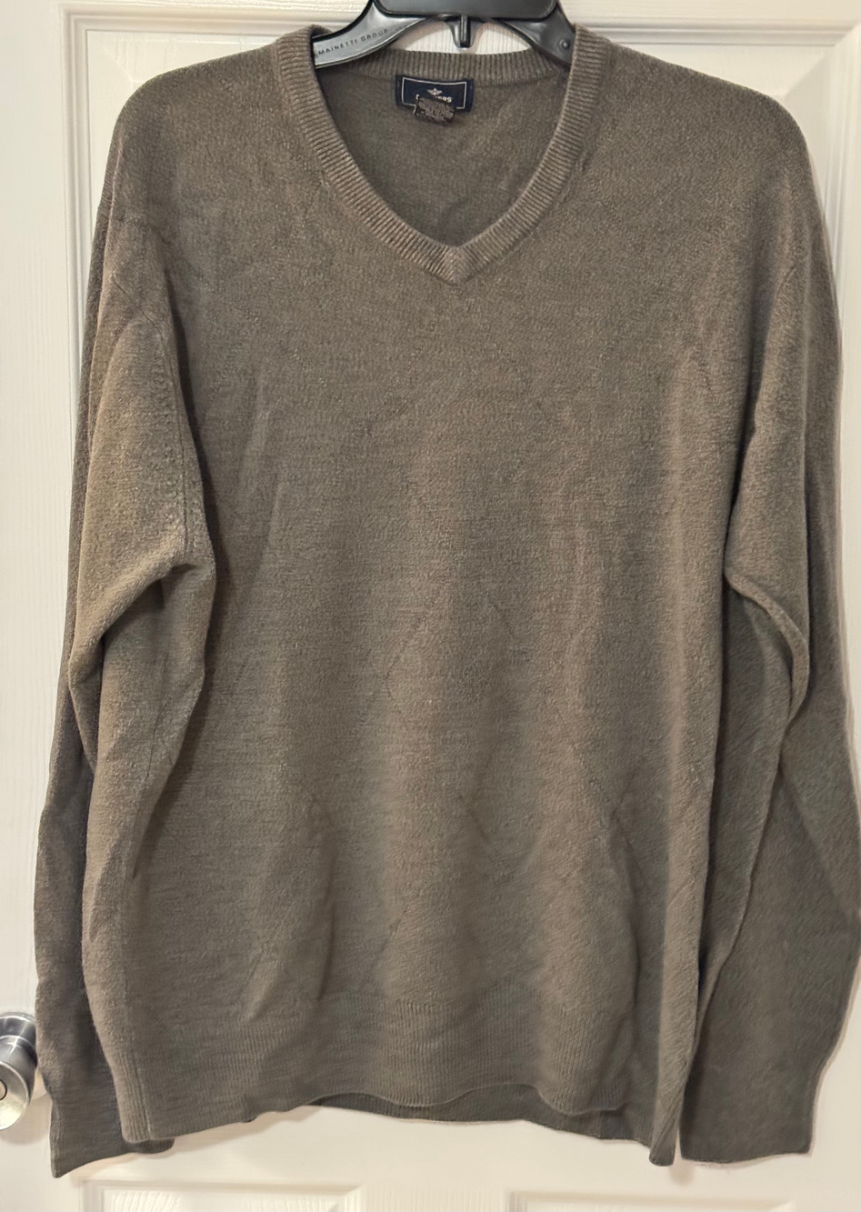 2 Dockers V Neck Sweater Pullover Knit Long Sleeve Size Xl Xg